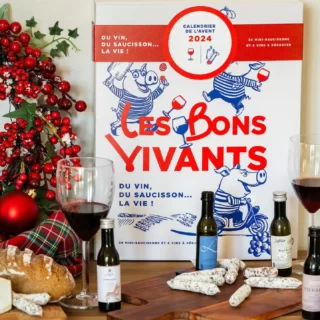 French Charcuterie & Wine Advent Calendar