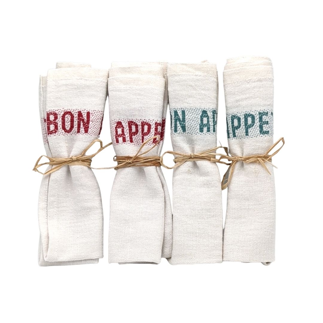 Bon appétit napkins