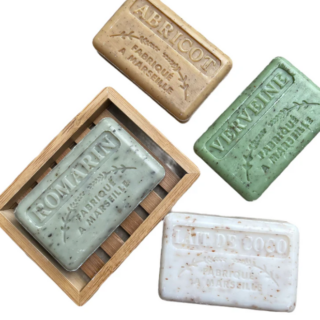 French Soap Exfoliator Gift Set