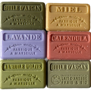 Eczema & Psoriasis Skin French Soap Collection 6 Bars