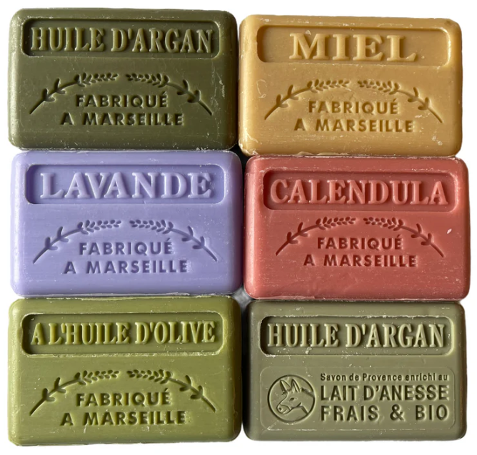 Eczema & Psoriasis Skin French Soap Collection 6 Bars