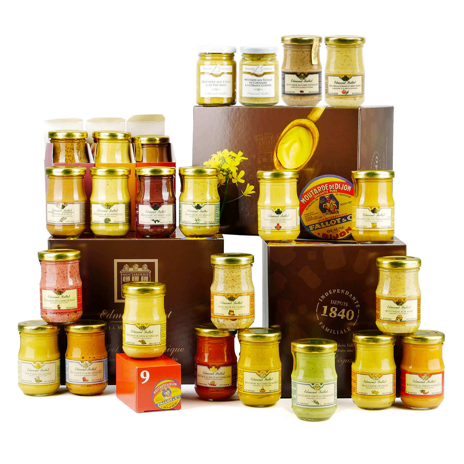 Maison Fallot Mustard Advent Calendar
