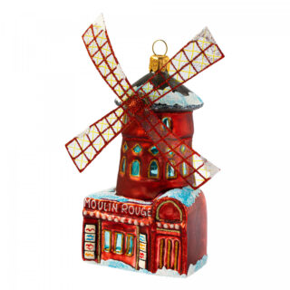 Astier de Villatte Moulin Rouge Ornament