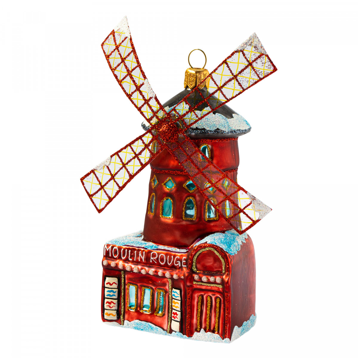 Astier de Villatte Moulin Rouge Ornament