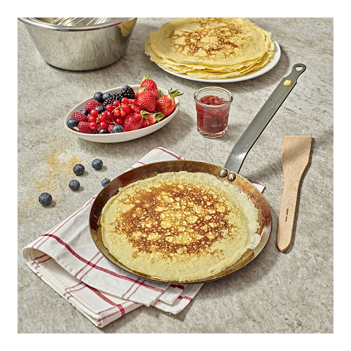 De Buyer: Mineral B Crêpe Pan