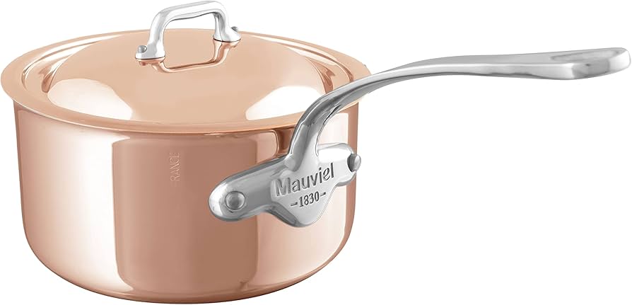 Mauviel: M’6S Induction-Compatible Copper Saucepan