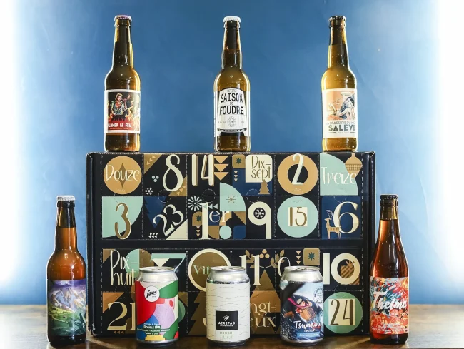 French Artisanal Beer Advent Calendar